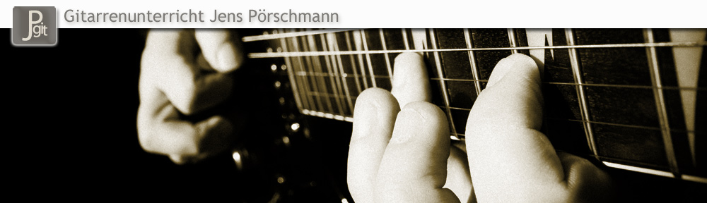 Gitarrenunterricht Jens Pörschmann